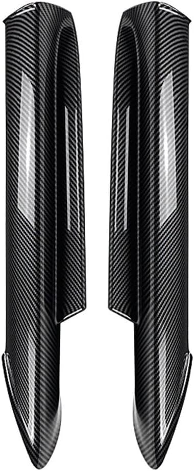 SPORTARC 2 x Frontstossstangen-Lippensplitter für BMW 3er-Serie E90 E91 320i 330i 2005–2008 Kohlefas