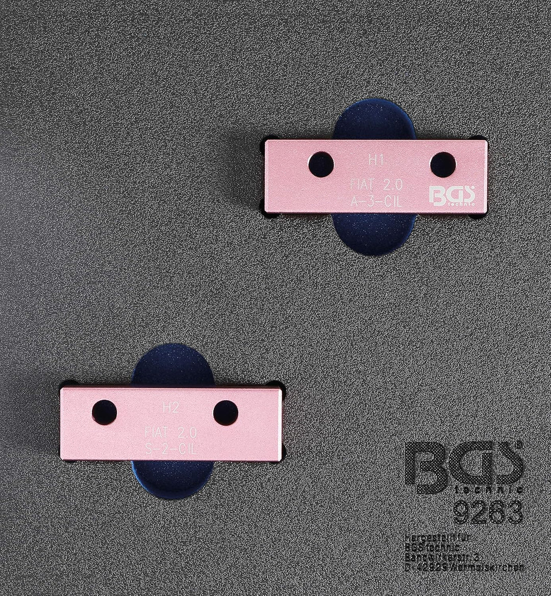 BGS 9263 | Werkstattwageneinlage 1/6: Nockenwellen-Arretierwerkzeug-Satz | für Fiat 2.0l 20V, für Fi