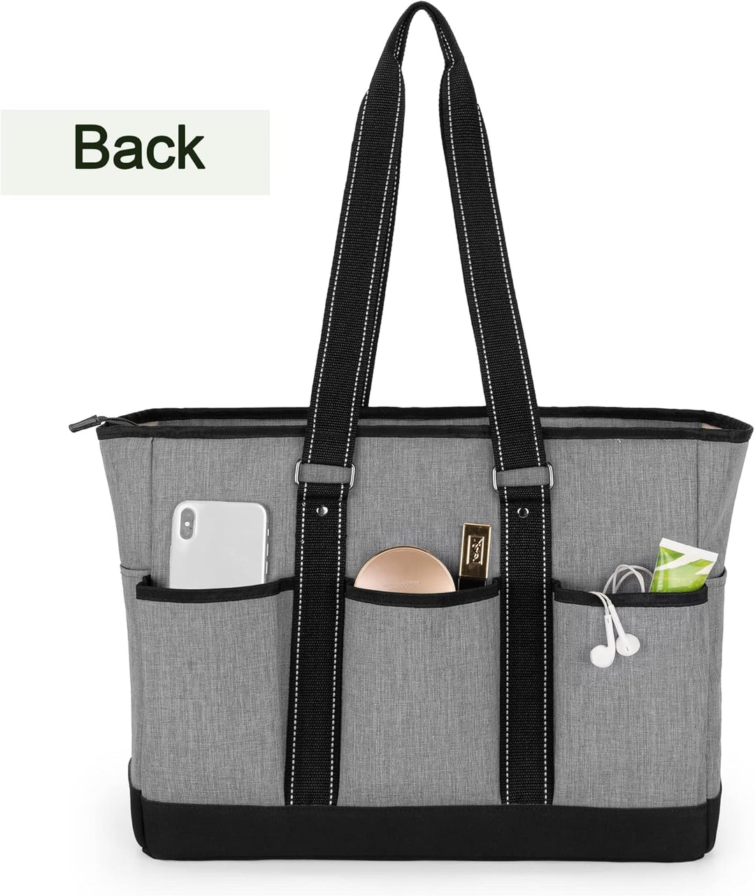 Damero Lehrertasche, Lehrer Arbeitstasche mit gepolstertem Laptopfach, Lehrer Utility Tasche mit meh