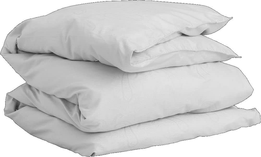 GANT Jacquard Paisley Single Bettdeckenbezug einzeln Farbe Light Grey Grösse 155x220 Light Grey 155x