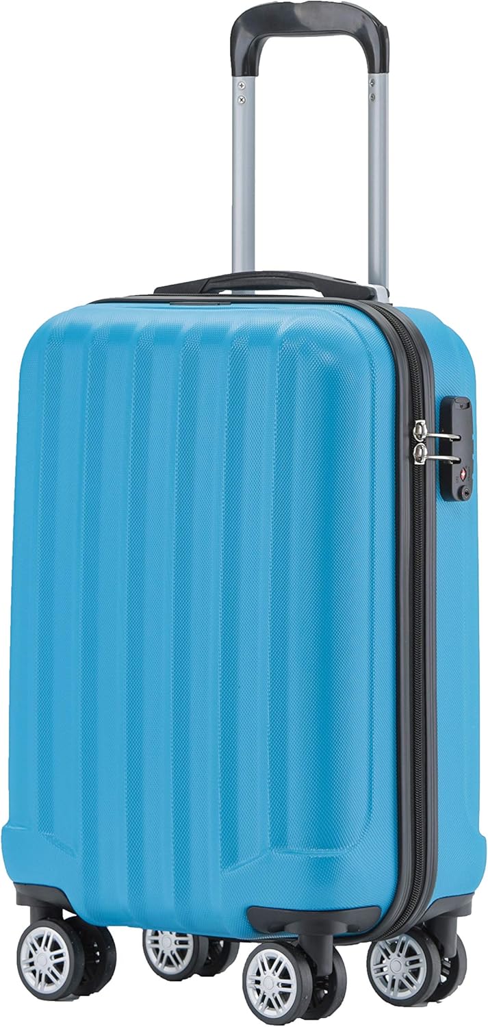 BEIBYE TSA-Schloss 2080 Hangepäck Zwillingsrollen neu Reisekoffer Koffer Trolley Hartschale Set-XL-L