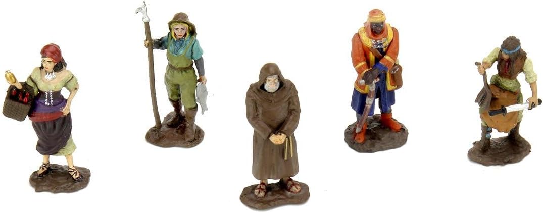 WizKids , Warlock Tiles: Accessory - Merchants, 1 + Players, Ages 12+, 30 to 60 Minutes Playing Time