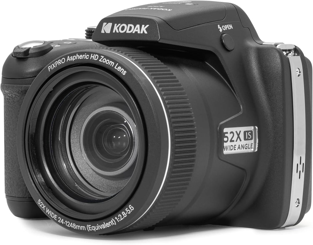 KODAK PIXPRO Astro Zoom AZ405-WH 20MP Digitalkamera mit 40-fachem optischem Zoom, 24 mm Weitwinkel,