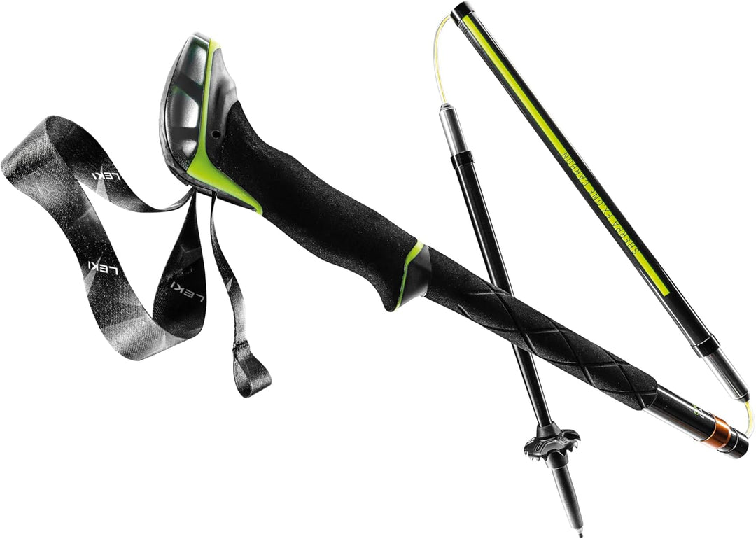 Leki Sherpa FX.One Carbon Stöcke (38)125 naturalcarbon-neonyellow-white, (38)125 naturalcarbon-neony