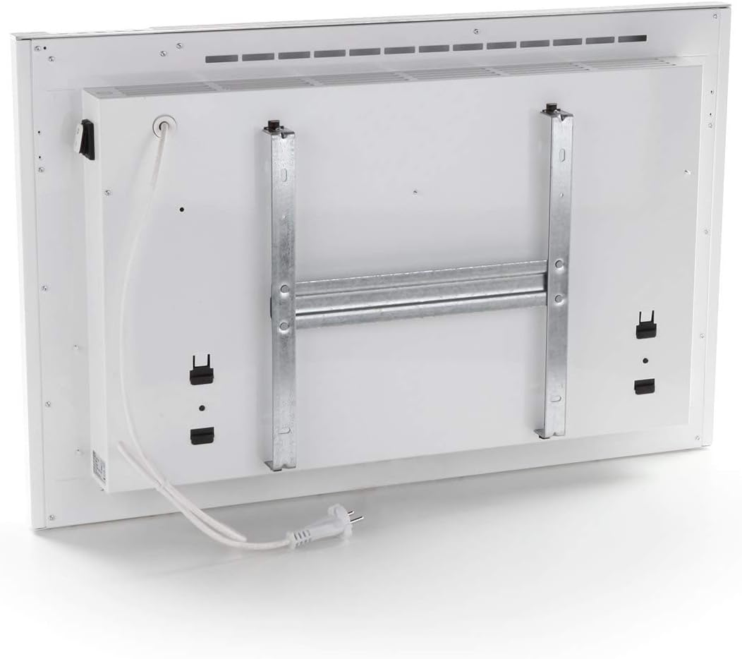 AEG Duo Wandkonvektor DKE 100, Elektroheizung energiesparend, 1000 W für ca. 12 m², LCD Display, Woc