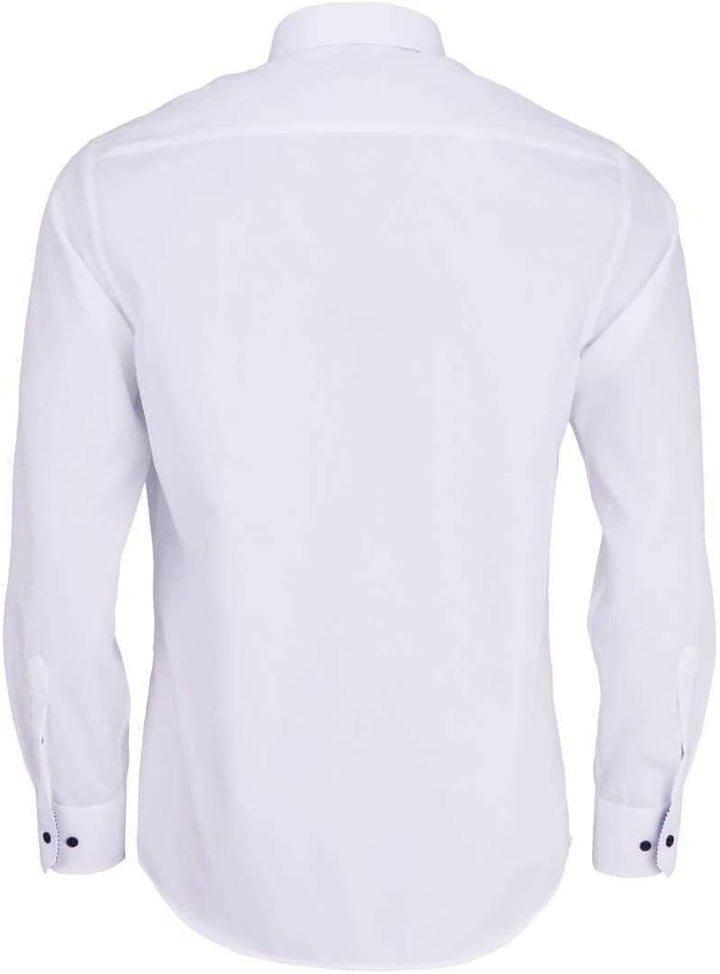 eterna Modern Fit Hemd Langarm New Kent Kragen weiss Grösse 42