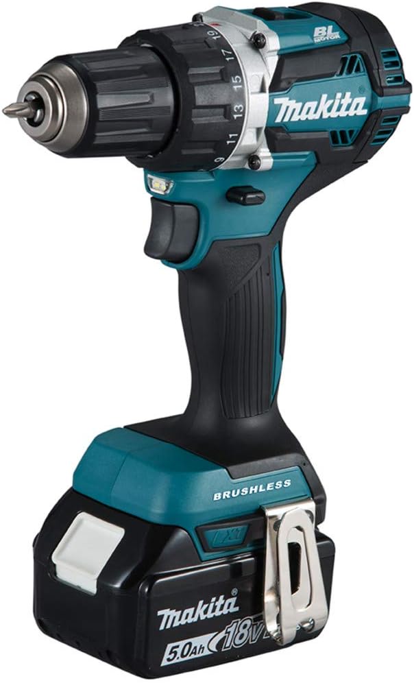 Makita DDF484JX1 Akku-Bohrschrauber 18 V / 2 Akkus 5,0 Ah, 1 Akku 3,0 Ah + Ladegerät im MAKPAC