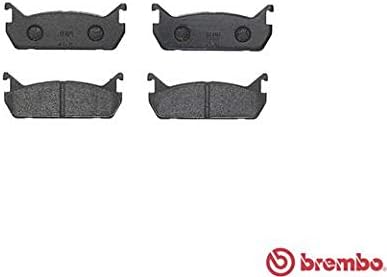 Brembo P 49 015 Bremsbelagsatz, Scheibenbremse - (4-teilig)