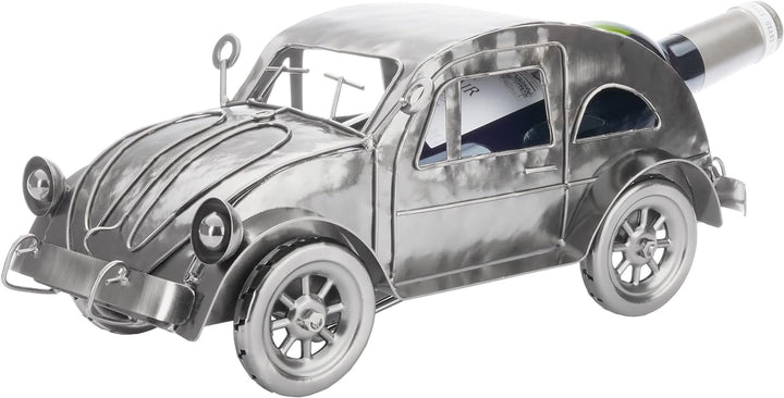 Brubaker Weinflaschenhalter Oldtimer - Metall Flaschenhalter Nostalgisches Auto - 32 cm Weinflaschen
