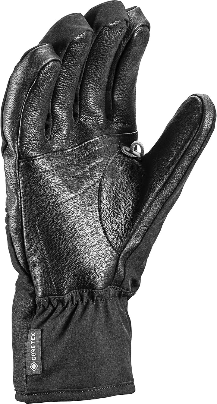 LEKI Shield 3D GTX Handschuhe Skihandschuhe Fingerhandschuhe EU 7 Schwarz, EU 7 Schwarz