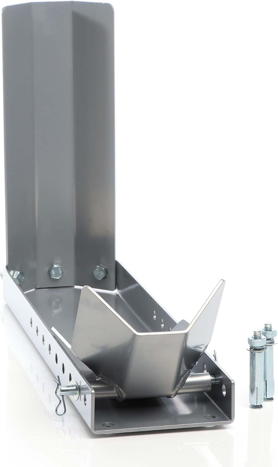 XPOtool Motorradständer für 8-24" bis 450 kg, 145 mm Reifenbreite, Motorradwippe aus Stahl für Vorde