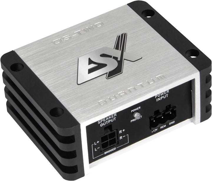 ESX QS-TWO-ISO 2-Kanal Auto/KFZ Plug & Play Upgrade Verstärker/Endstufe kompatibel mit MERCEDES (MBU