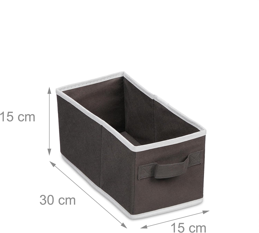 Relaxdays Hängeregal Kleiderschrank, 7 Fächer, Stoff, HxBxT: 106 x 16,5 x 31 cm, 2 Schübe, Kleideror