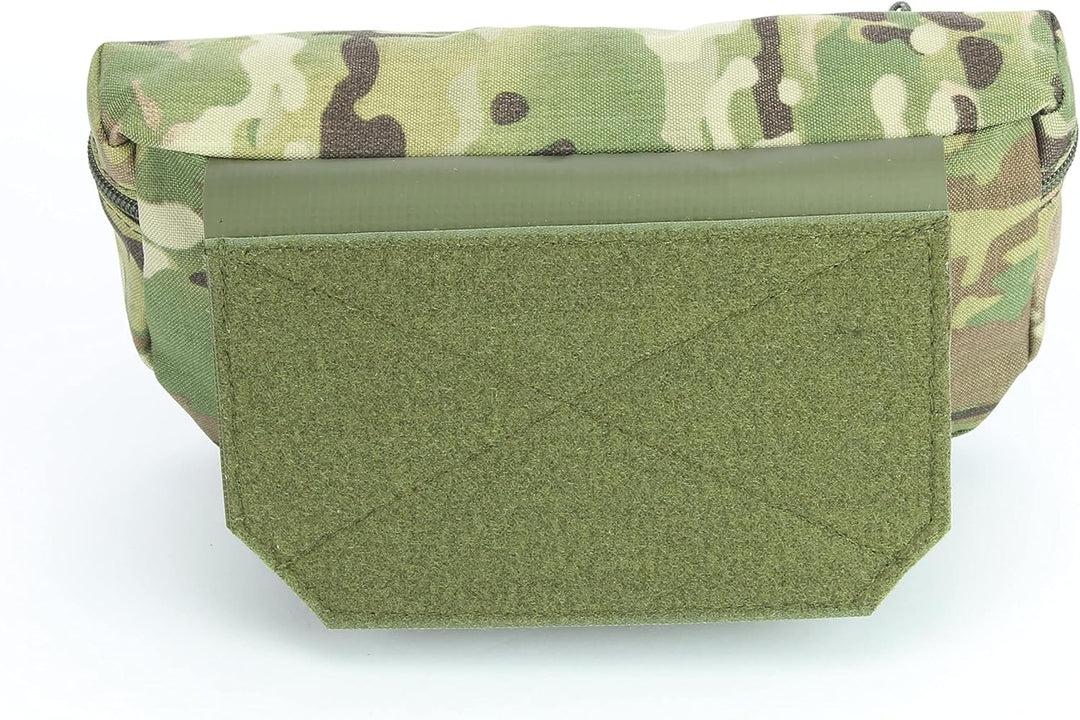 Zentauron Fronttasche für Plattenträger 20 x 15 x 5 cm I Volumen 2 L I Bauchtasche Militär aus hochw