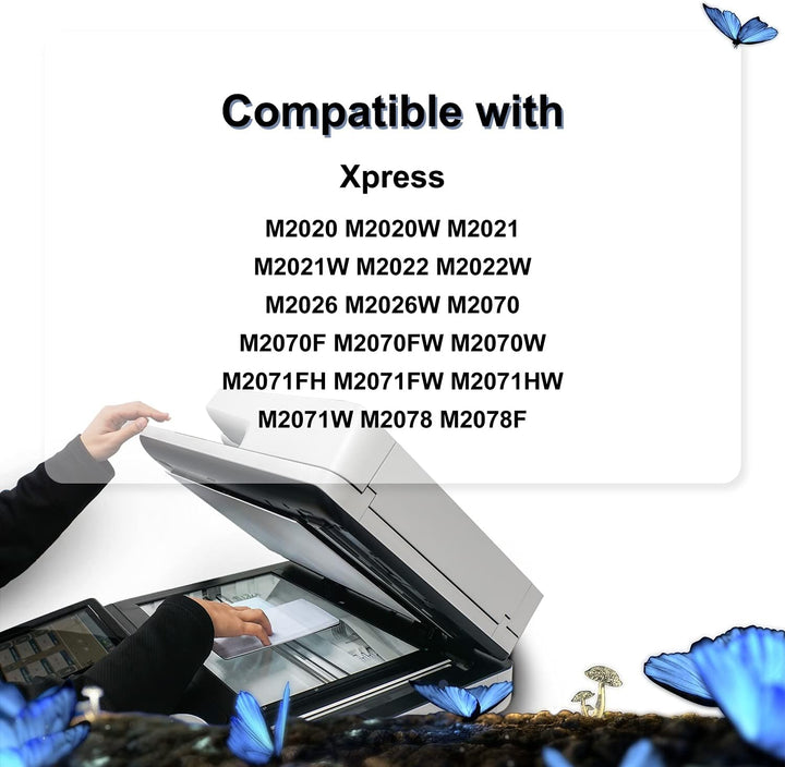 LOSMANN 2x Toner Kompatibel für Samsung MLT-D111S M2020 für Samsung Xpress M2078FW M2078W SL-M2022 S