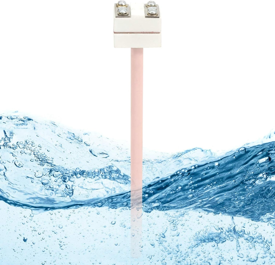 WRP-100 S-Typ Platin Rhodium Thermoelement Wärmetemperatur Messleitung Sensor Sonde(150mm), 150mm