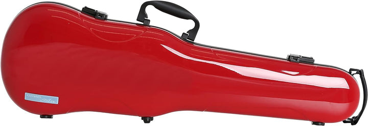 GEWA Violinformetui AIR 1.7 rot hochglanz, mit zusätzlichem Seitengriff, Made in Germany mit zusätzl