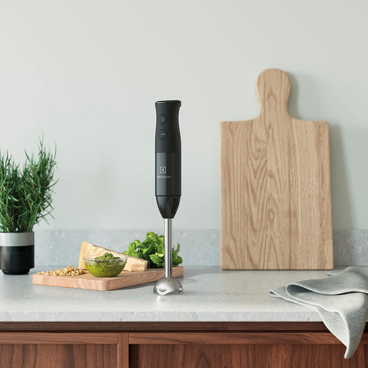 Electrolux E4HB1-6GG Stabmixer mit TruFlow Technologie, Kunststoff, 600 milliliters, Schwarz