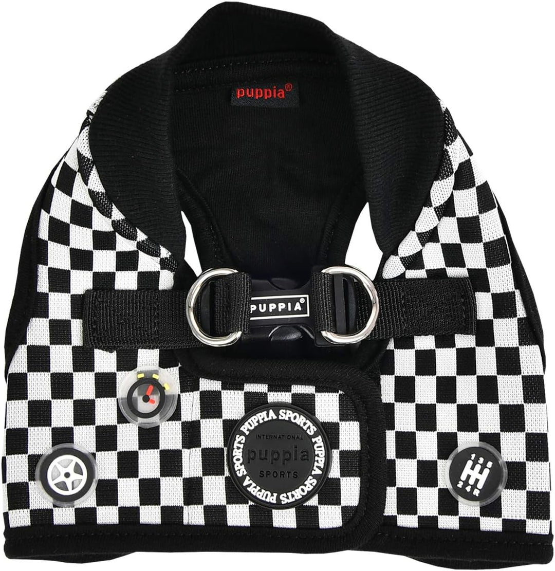 Puppia Brustgeschirr für kleine und mittelgrosse Hunde - Racer Harness B - verstellbar und komfortab