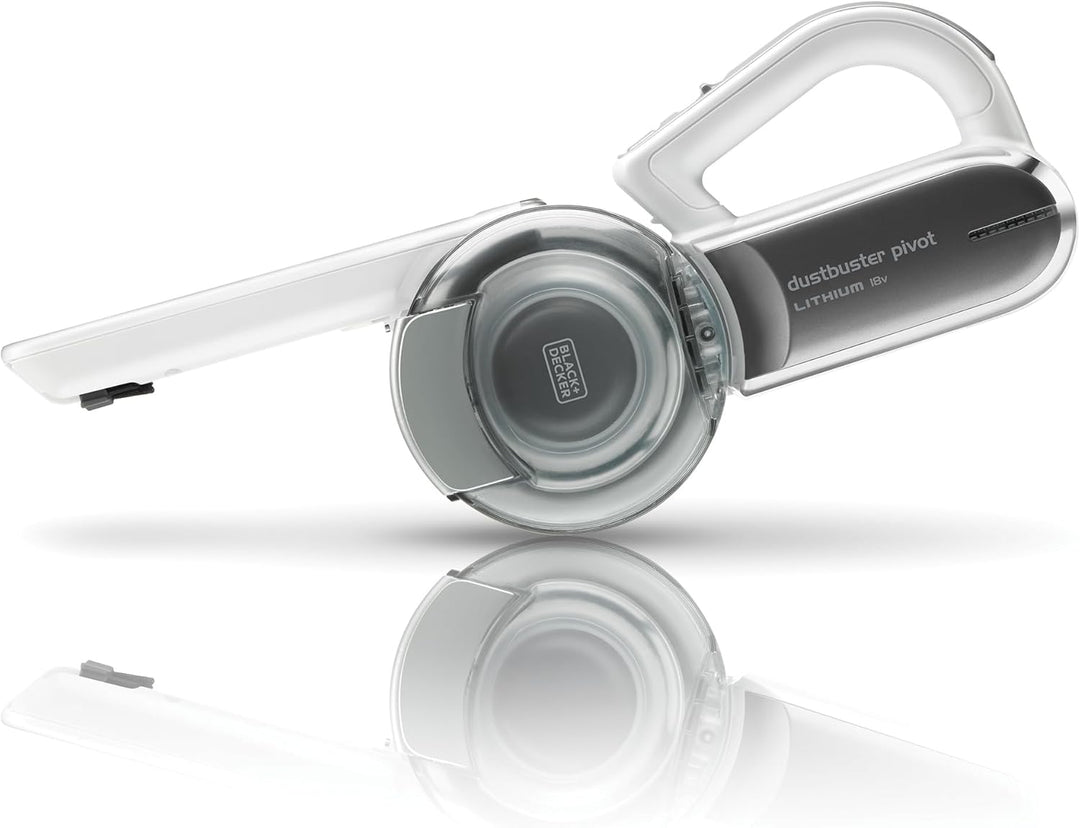 Black+Decker Lithium Dustbuster Pivot PV1820L – Akku-Handstaubsauger mit Multi-Positions-Saugvorrich