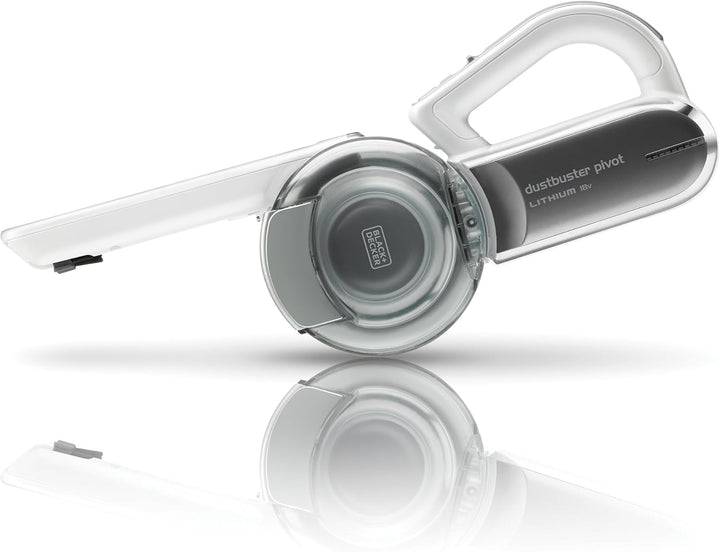 Black+Decker Lithium Dustbuster Pivot PV1820L – Akku-Handstaubsauger mit Multi-Positions-Saugvorrich