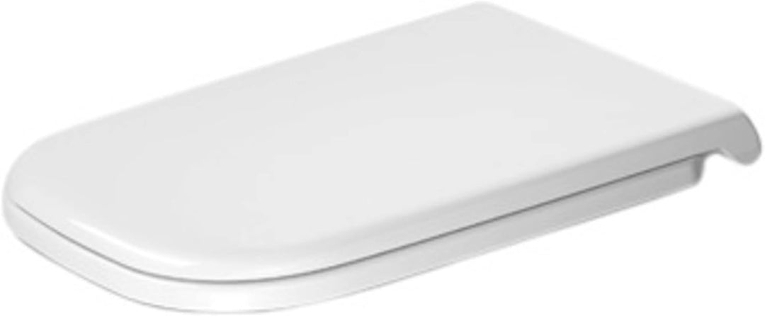 Duravit 60310000 WC-Sitz D-Code weiss (lang) mit Scharnieren aus Edelstahl ohne SoftClose