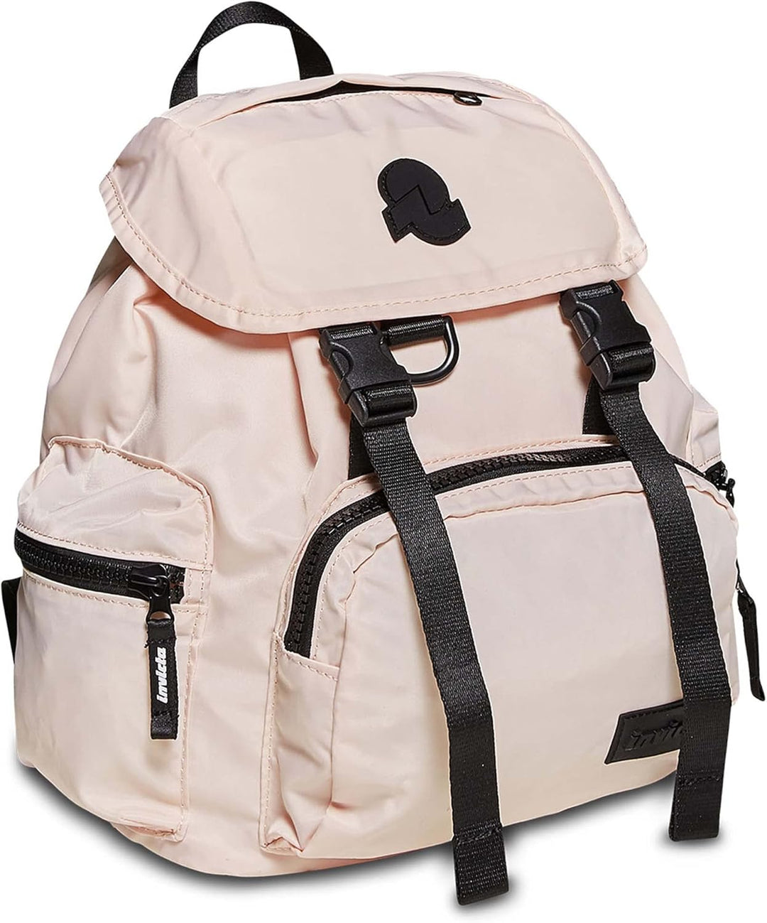 INVICTA Rucksack - URBAN X, Pink - Tablet-Tasche - Arbeit und Freizeit, Büro - ECO Material Stoff -