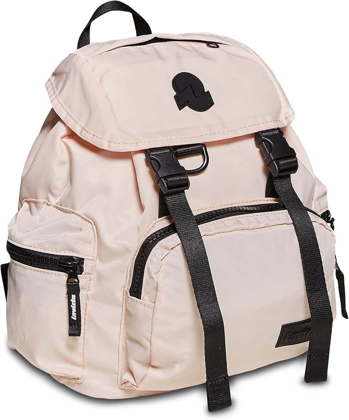 INVICTA Rucksack - URBAN X, Pink - Tablet-Tasche - Arbeit und Freizeit, Büro - ECO Material Stoff -