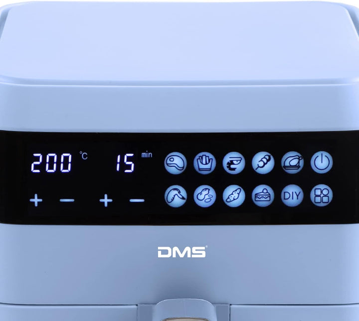 DMS XXXL 7 Liter Heissluftfritteuse | fritteuse | Backofen | Heissluftgrill | Cooker | fettfrei und