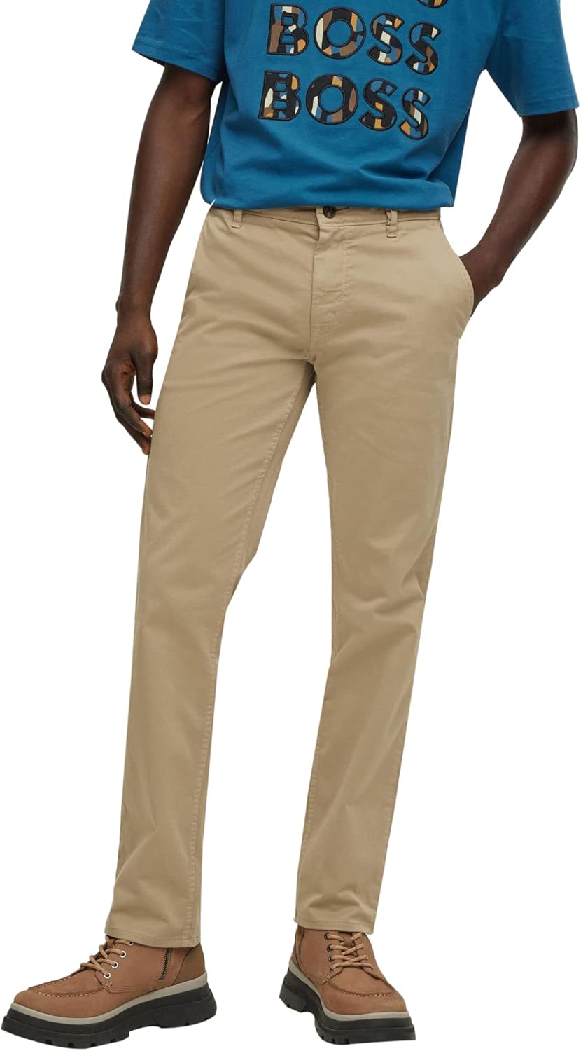 BOSS Herren Schino-Slim D 10242156 01 38 Hellbraun, 38 Hellbraun