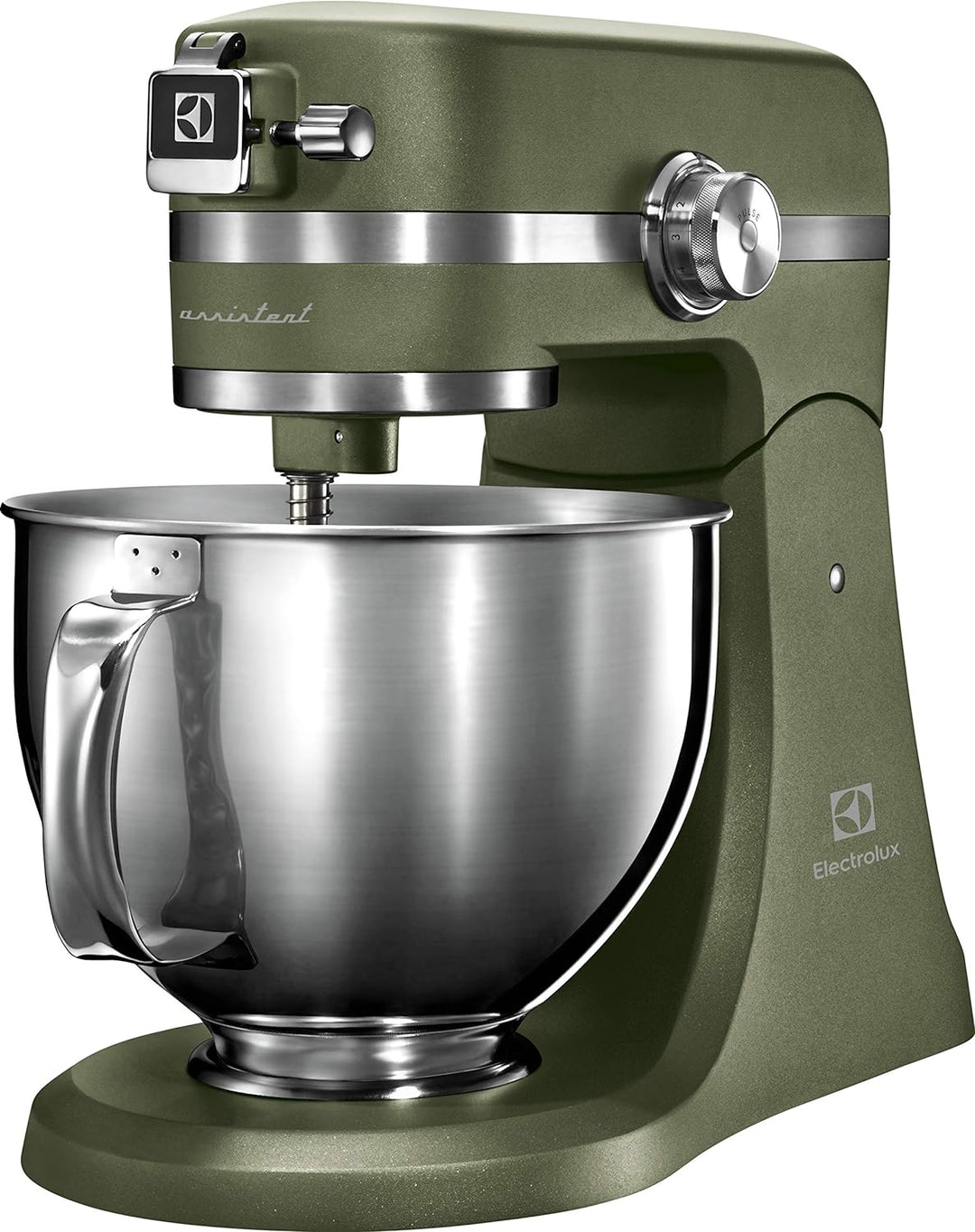 Electrolux EKM550 Knetmaschine, 1200 W, 10 Geschwindigkeitsstufen, Stahl, Grün Grün Rührmaschine, Gr