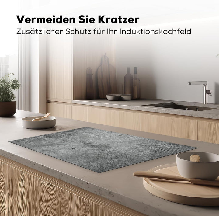 KitchenYeah© Herdabdeckplatte Einteilig Küche Kochfeld Abdeckung Ceranfeld Herdplattenabdeckung Aufr