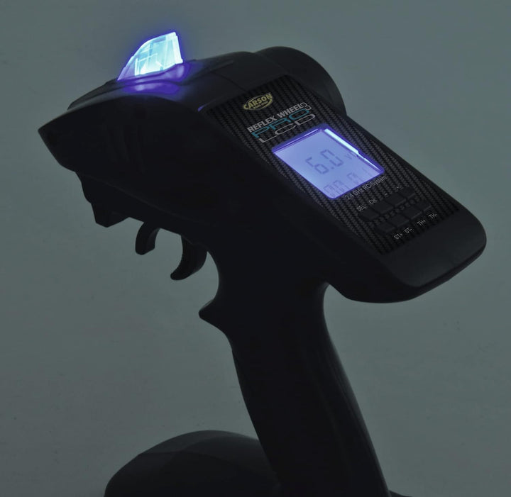 Carson 500500054 500500054-FS 3K Reflex Wheel Pro 3 LCD 2.4G Fahrzeug, Small