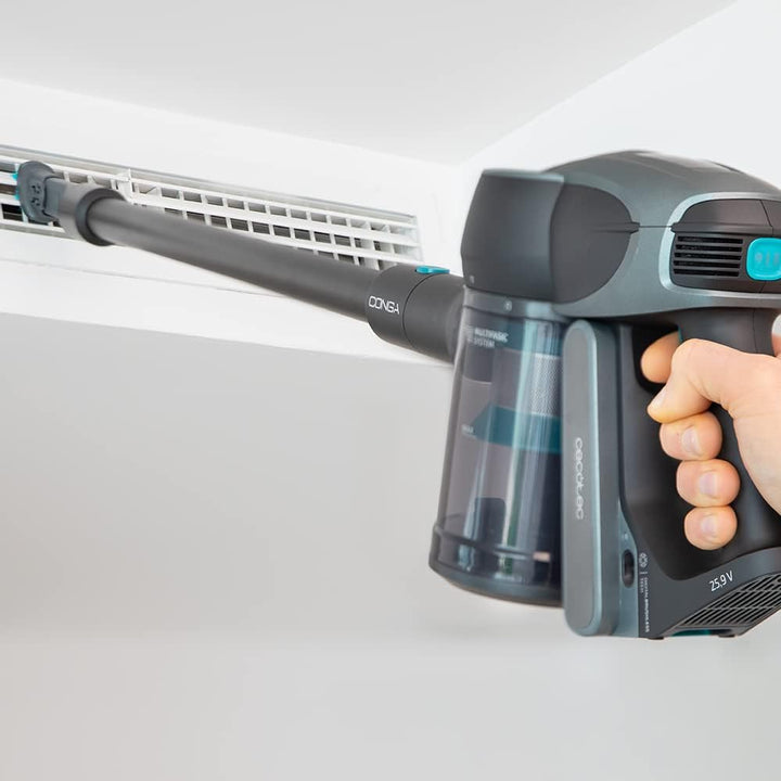 Cecotec Conga Rockstar 1300 X-Treme Kabelloser 3-in-1-Staubsauger, 430 W Leistung und maximaler Saug