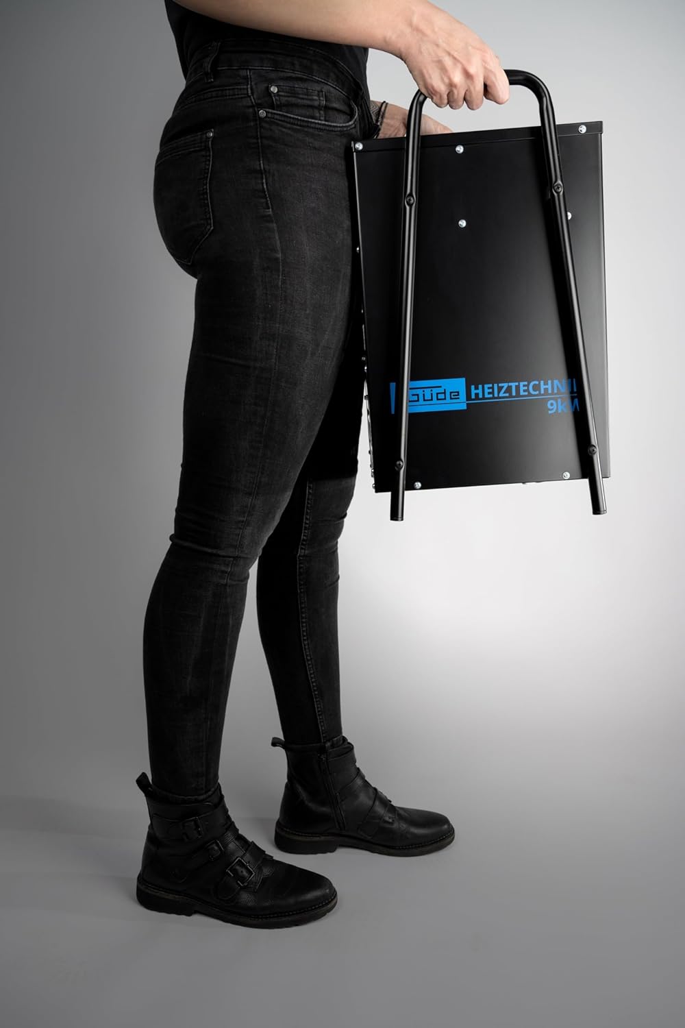 Güde 85013 Elektroheizer GH 9 EV 4.5 kW, Blau