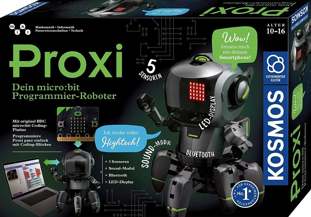 KOSMOS 620585 Proxi Dein micro bit Programmier-Roboter