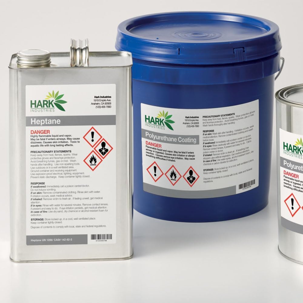 Avery 707964 - Etiketten Polyester 20 Blatt, Weiss