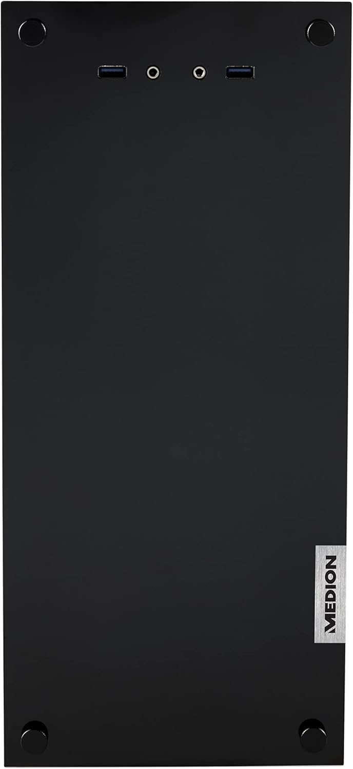 MEDION E42028 Desktop PC (Intel Core i3-12100, 8GB DDR4 RAM, 512GB SSD, WLAN, Win 11 Home)
