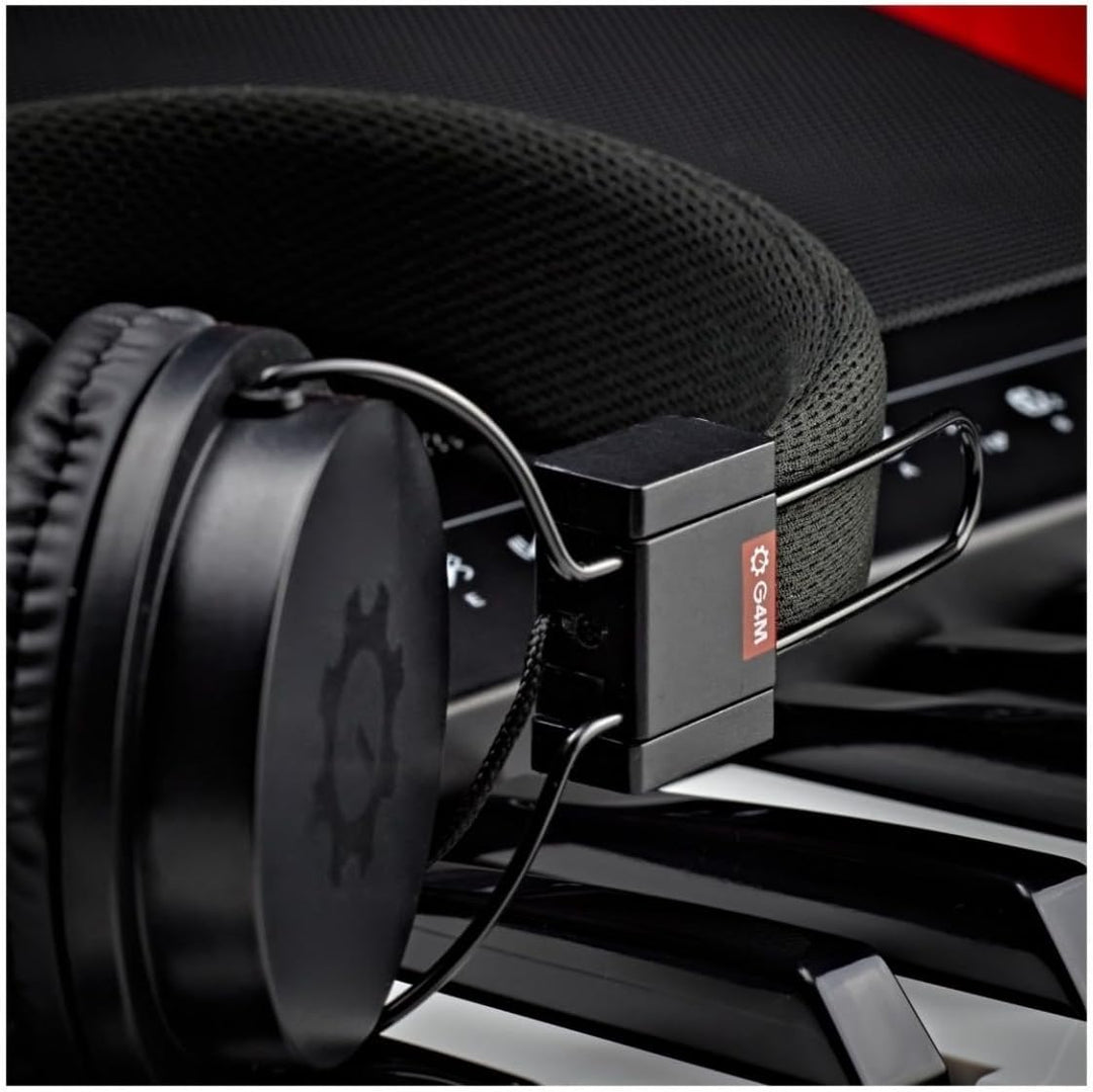 Stereo-Kopfhörer HP-5 kabelgebunden mit 3,5-mm-Miniklinke und 1/4-Zoll-Adapter