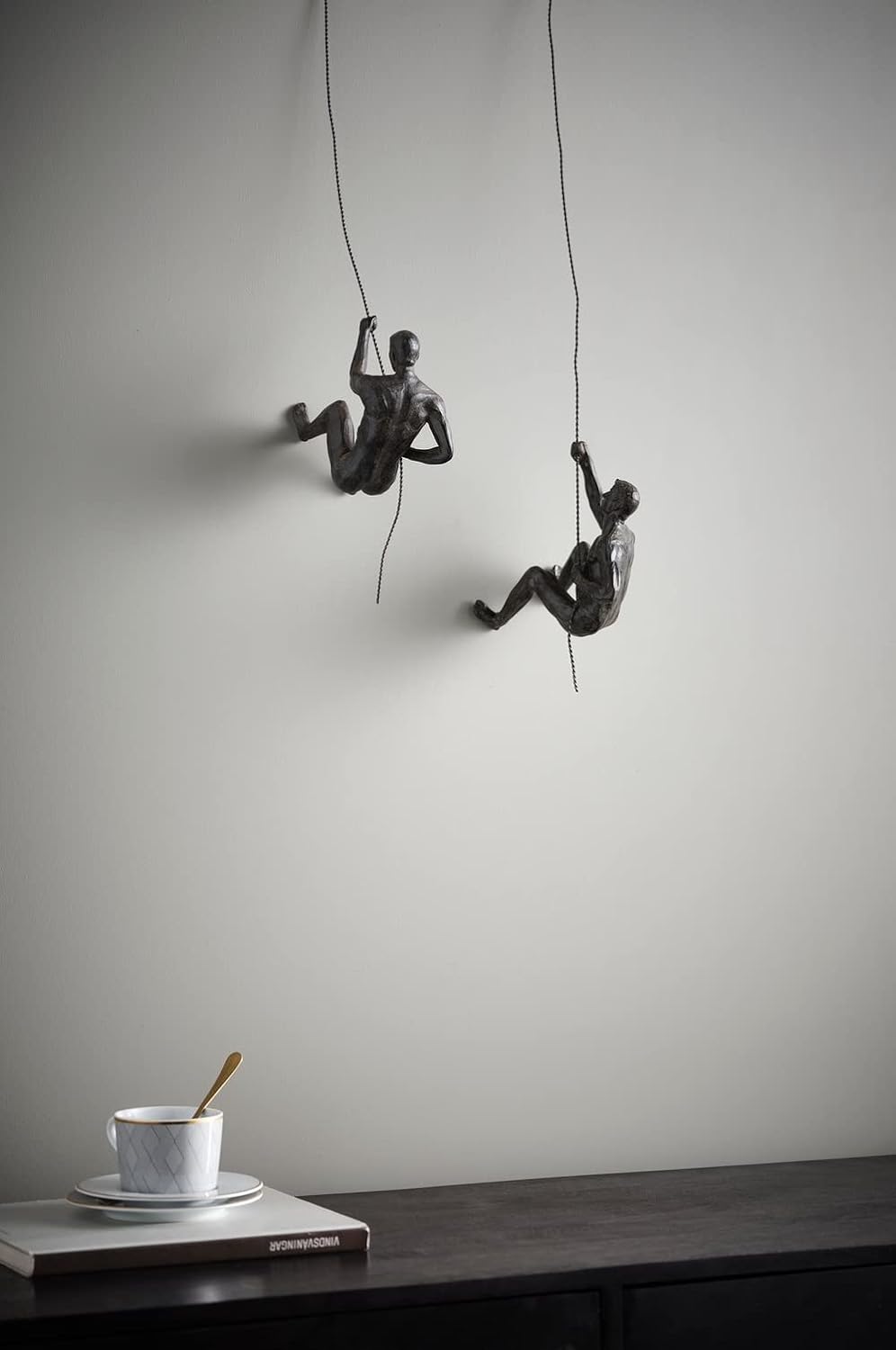 JOTEX Climbers 1526084 Deko-Figuren 2er-Pack, Rostbraun Rostbraun Climbers, Rostbraun Climbers