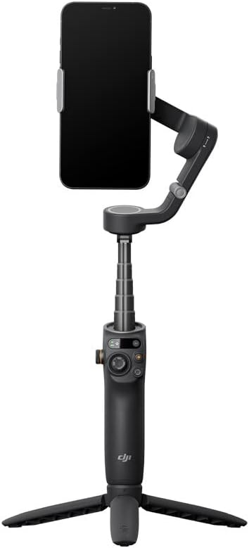 DJI Osmo Mobile 6, 3-Achsen-Handy-Gimbal, Objektverfolgung, integrierter Verlängerungsstab, tragbar