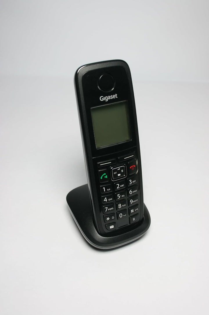 Gigaset A510H / A 510H schwarz Zusatzmobilteil mit Ladeschale inkl. DEUTSCHEM Netzteil, zum Ersatz /