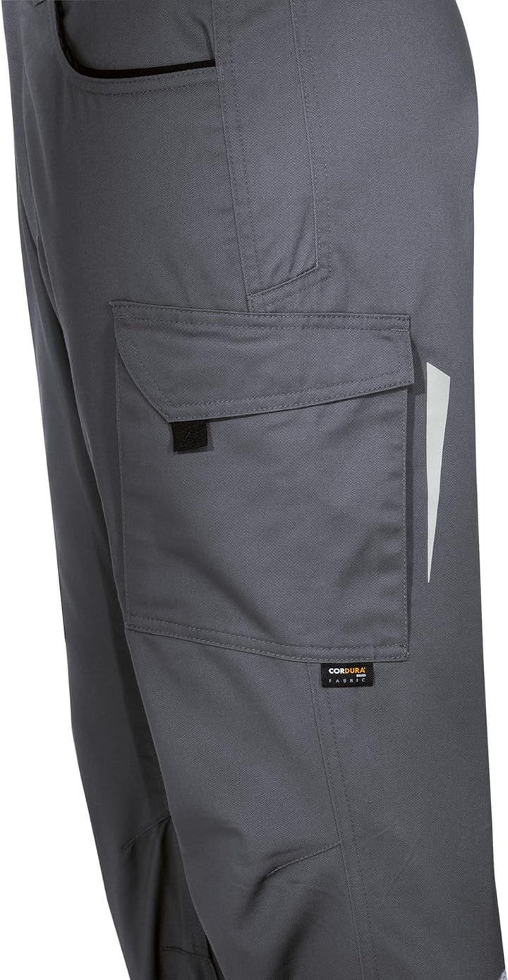 Uvex syneXXo Light Männer Arbeitshose, Lange Bundhose für die Arbeit 56 Grau, 56 Grau