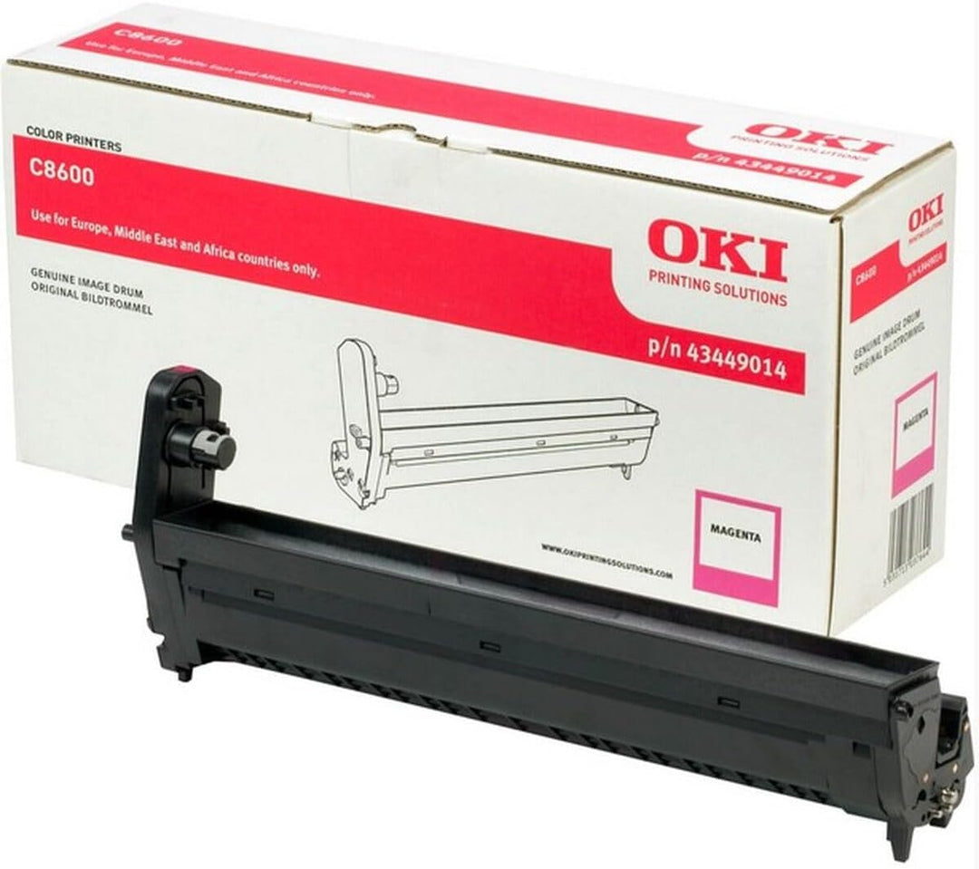 OKI Trommeleinheit Kapazität 20.000 Seiten, magenta weiss, weiss