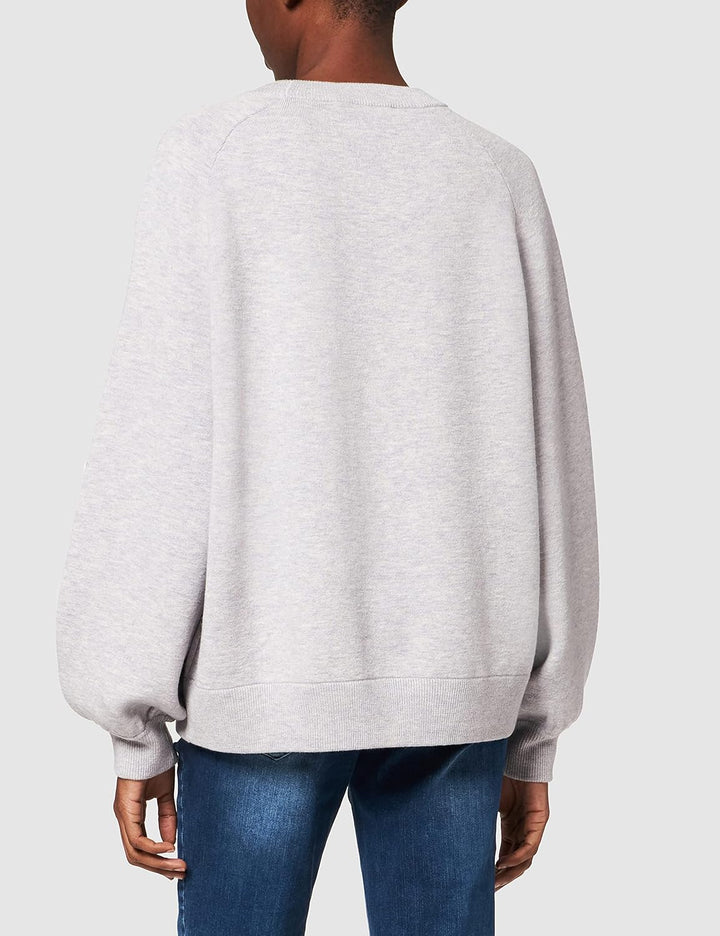 BOSS Damen C_faldaria Pullover L Medium Grey38, L Medium Grey38