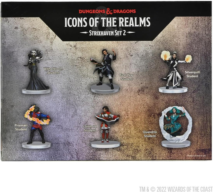 Strixhaven Set 2: D&D Icons of the Realms Miniatures