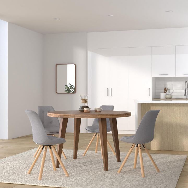 WOLTU 1x Esszimmerstühle, Küchenstuhl, Skandinavisch Design, schminktisch Stuhl, Loungesessel, Polst