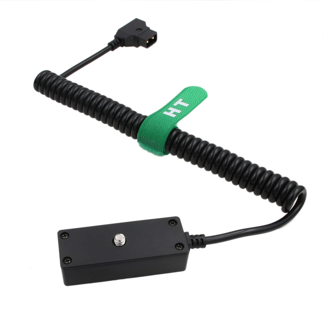 HangTon D-Tap Stromversorgung Splitter Nabe 1/4"-20 Gewinde, P-TAP Stecker auf Buchse mit 4 Anschlüs