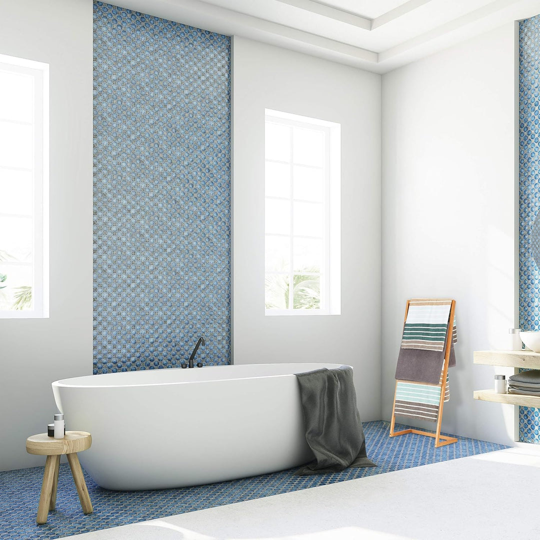 Relaxdays Handtuchhalter freistehend, Leiterregal mit 4 Handtuchstangen, Handtuchständer Bambus, HBT