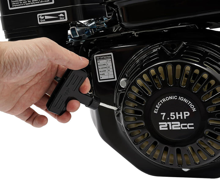 BJTDLLX 7.5 PS 210cc Benzinmotor Kartmotor Standmotor Antriebsmotor 4 Takt 3600 U/min Ersatzmotor 20